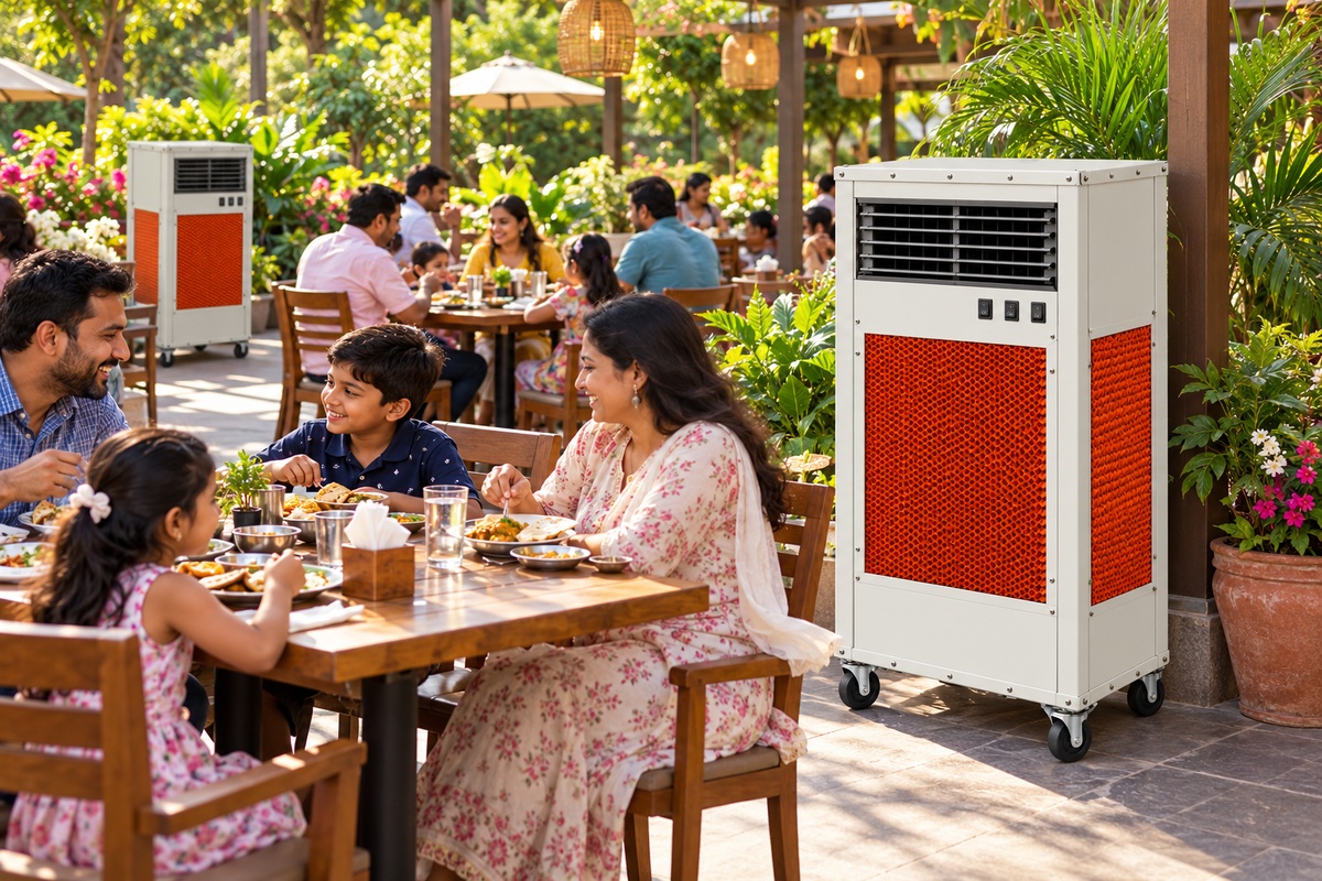 How to Cool a Restaurant, Gym or Wedding Hall with Air Coolers